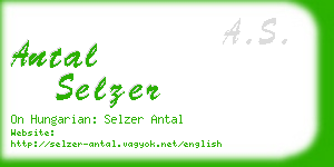 antal selzer business card